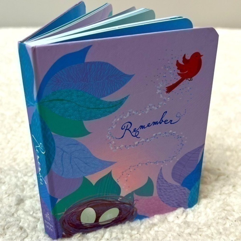 Potter "Remember" Lined Page Mini Journal